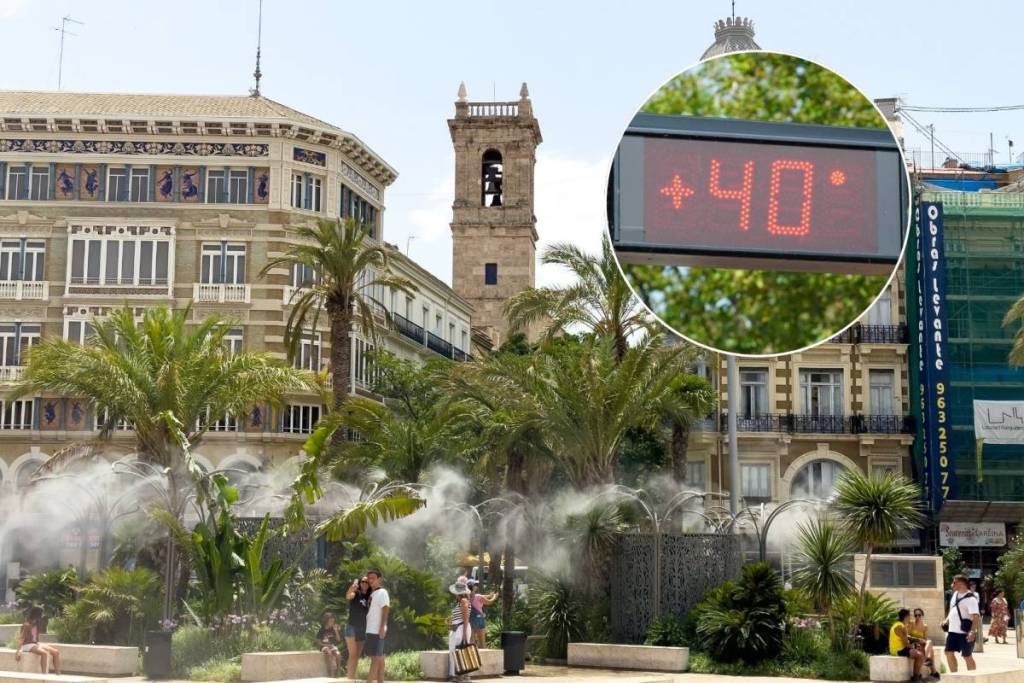Máximas de 43 grados y alerta roja por fuertes vientos en Valencia: hasta cuándo durará esta nueva ola de calor