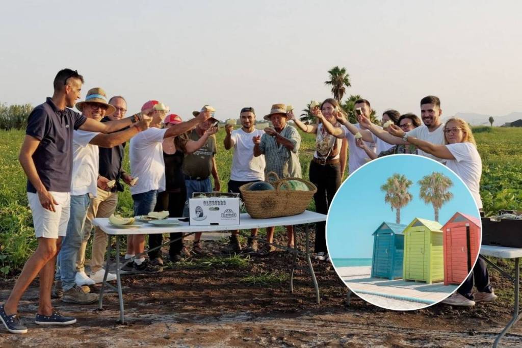 Solo este finde a 40 minutos de Valencia: la Feria del Melón con degustación gratis y showcooking en la playa