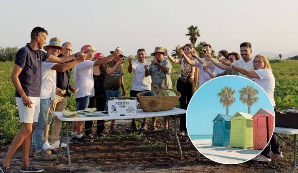 Solo este finde a 40 minutos de Valencia: la Feria del Melón con degustación gratis y showcooking en la playa