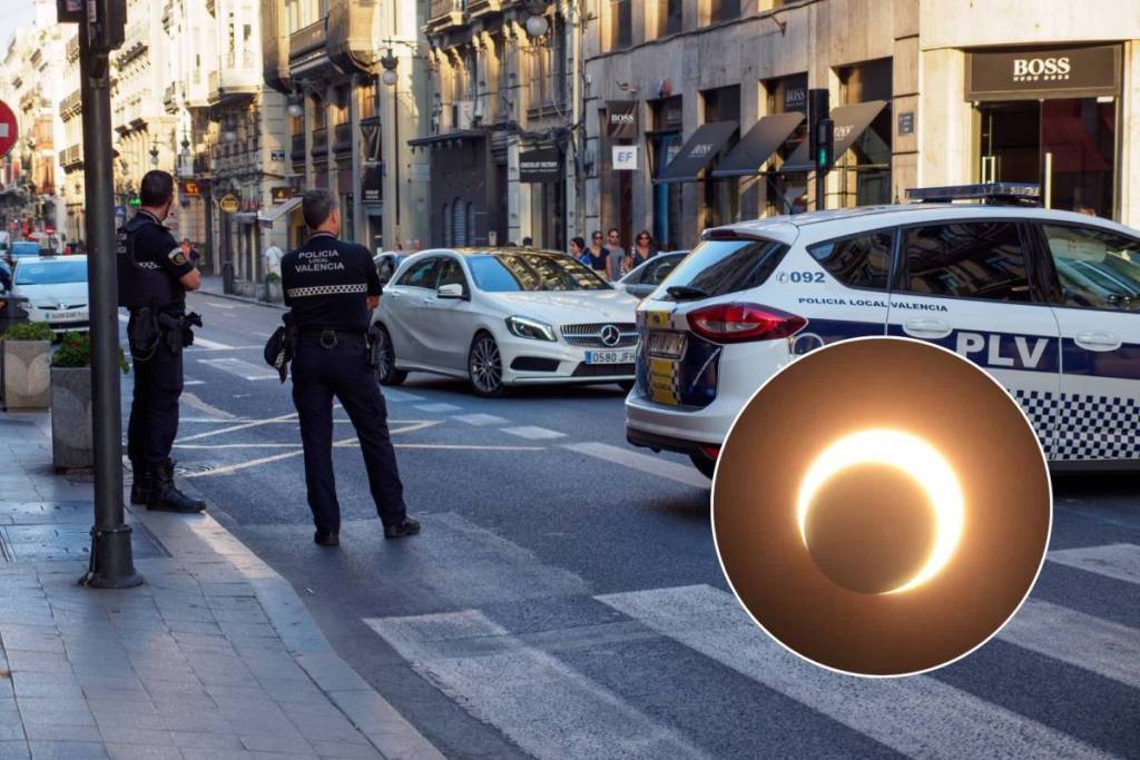 Traffic Restrictions in Valencia Due to the Solar Eclipse: Streets and Access Roads Closed This Wednesday, August 12