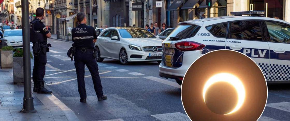 Restricciones al tráfico en Valencia por el eclipse solar: calles y accesos cortados este miércoles 12 de agosto