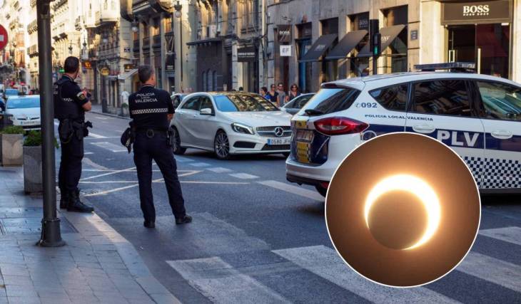 Restricciones al tráfico en Valencia por el eclipse solar: calles y accesos cortados este miércoles 12 de agosto