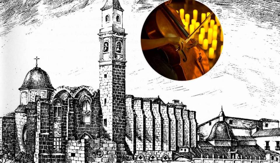 This October 31 in downtown Valencia: the building constructed on the site of a former convent is hosting a Halloween concert