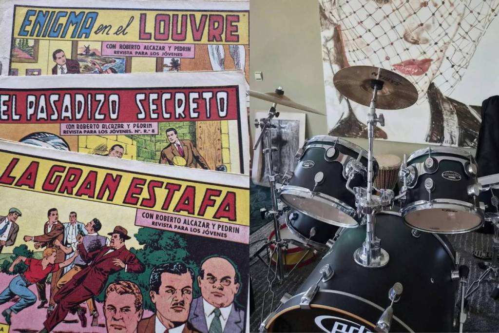 An exclusive set of tableware, a complete stereo system, or vintage comic books: the house being cleared out just half an hour from Valencia that hides hundreds of vintage treasures
