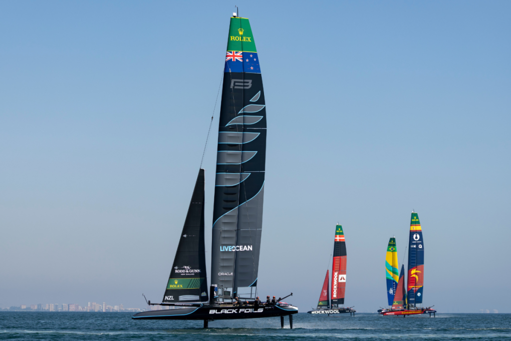Black Foils en Sail Grand Prix Valencia 2026