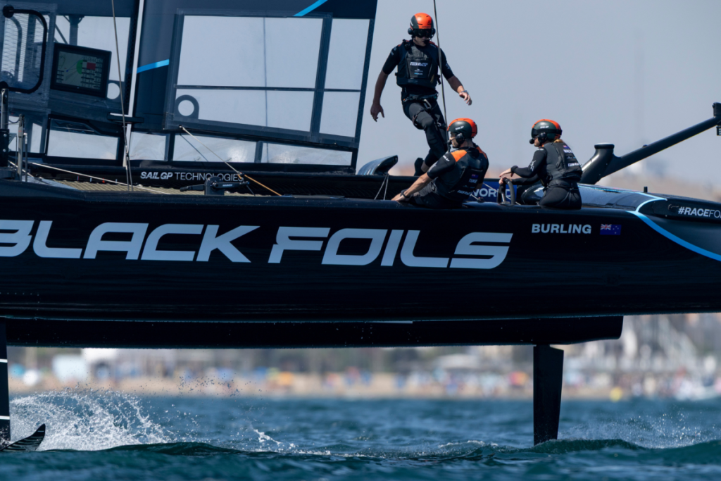 Black Foils en Sail Grand Prix Valencia 2026