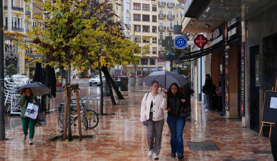 La AEMET activa esta tarde la alerta amarilla y esta noche la naranja en el interior de Valencia y Castellón: hasta 100 litros por metro cuadrado