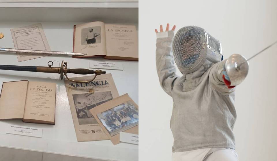 Un siglo de historia entre sables, tecnología y libros: la exposición gratuita sobre la esgrima en Valencia que se puede visitar hasta el 14 de octubre