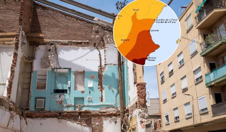 Nuova mappa sismica della Spagna: quali comuni della Comunità Valenciana sono più a rischio di terremoto