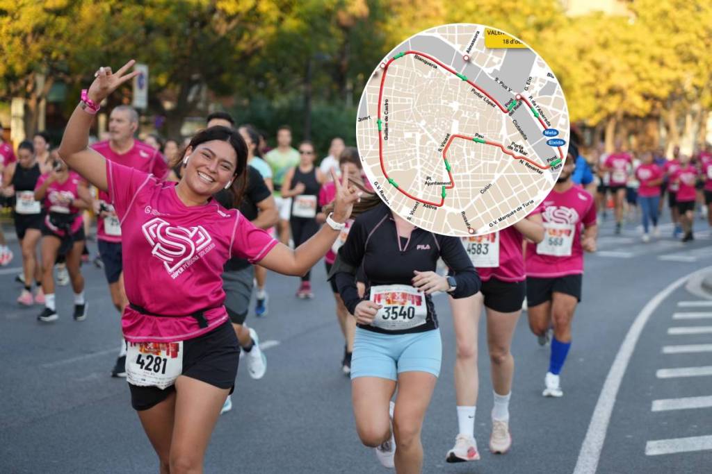 Valencia celebra la XI edición del RunCáncer este domingo: recorrido, calles cortadas y desvíos del transporte público