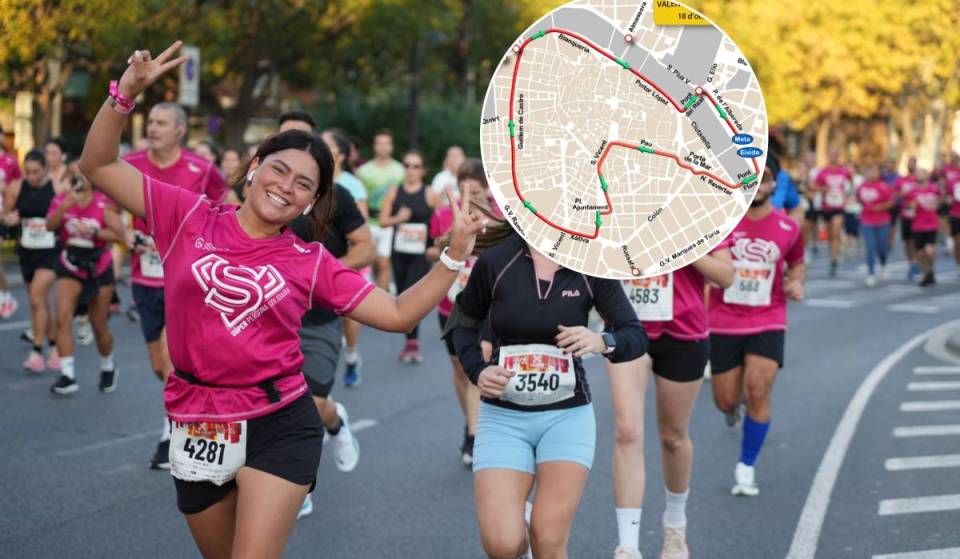 Valencia celebra la XI edición del RunCáncer este domingo: recorrido, calles cortadas y desvíos del transporte público
