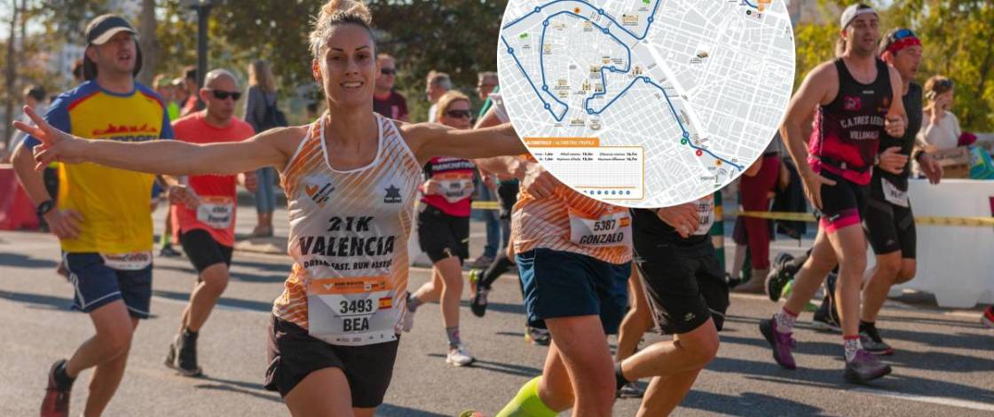 Valencia corre la Media Maratón 2026 este domingo: recorrido, calles cortadas y desvíos en el transporte público