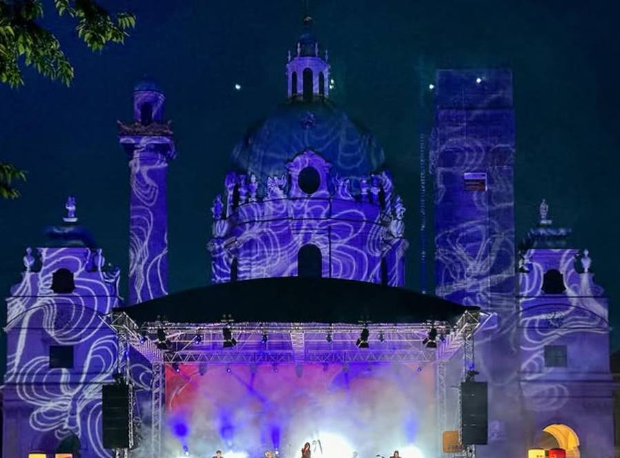 Das Popfestival im Sommer