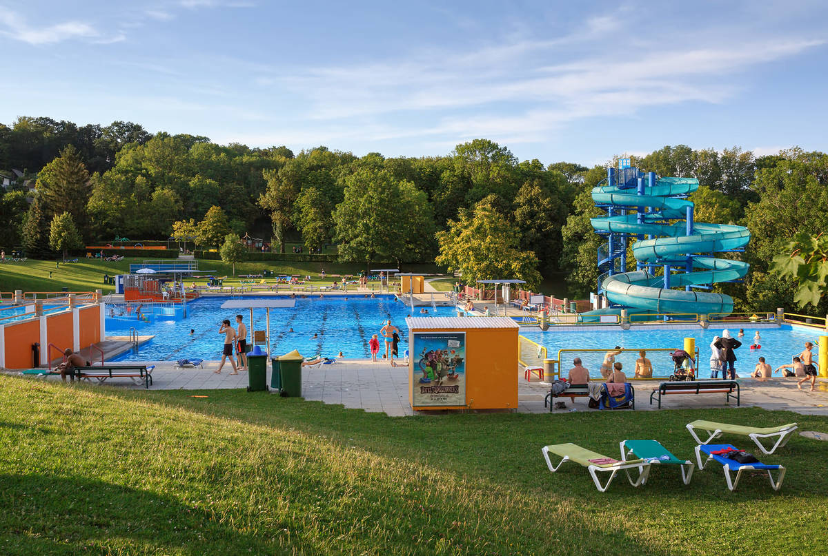 Freibad in Wien
