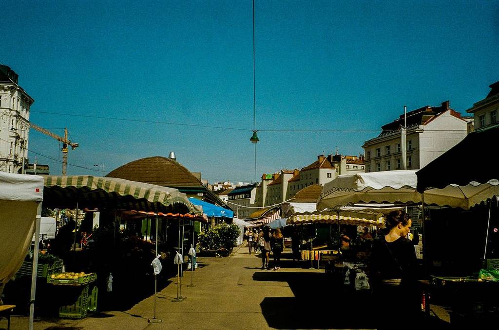 Flea markets at the Naschmarkt