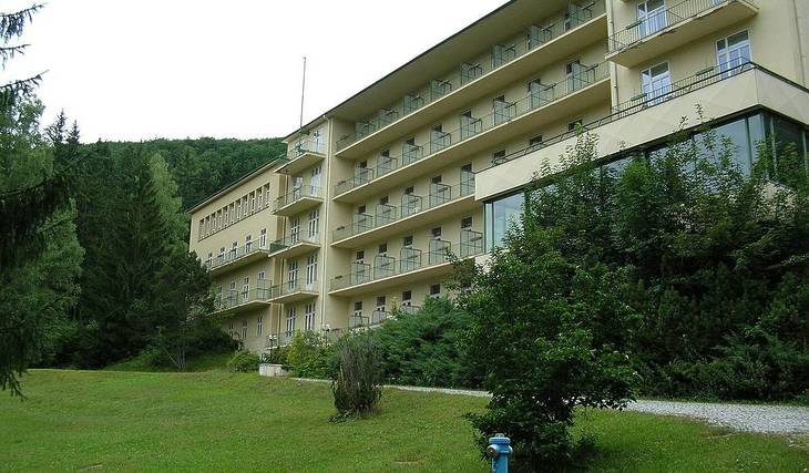 This sanatorium was home to famous personalities such as Franz Kafka before it was converted into a maternity home by the Nazis and 1,700 children were born here