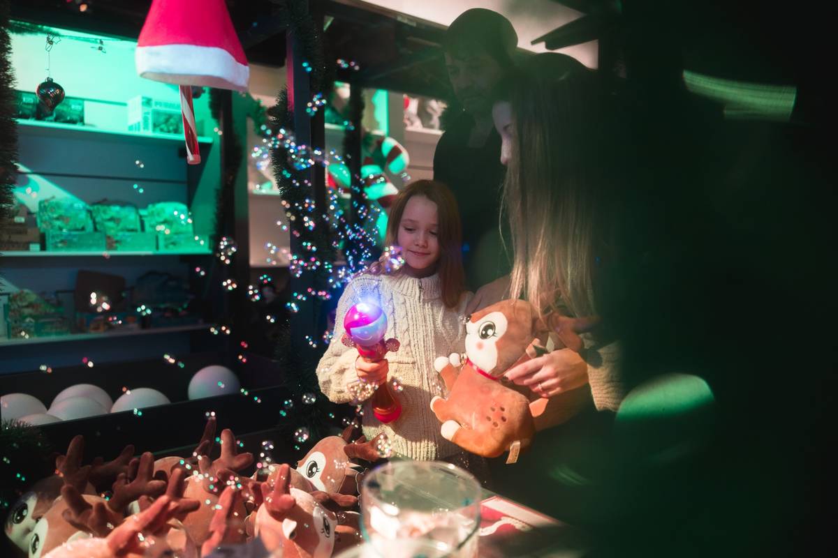 Magisches Weihnachten Winter Wonderland Market