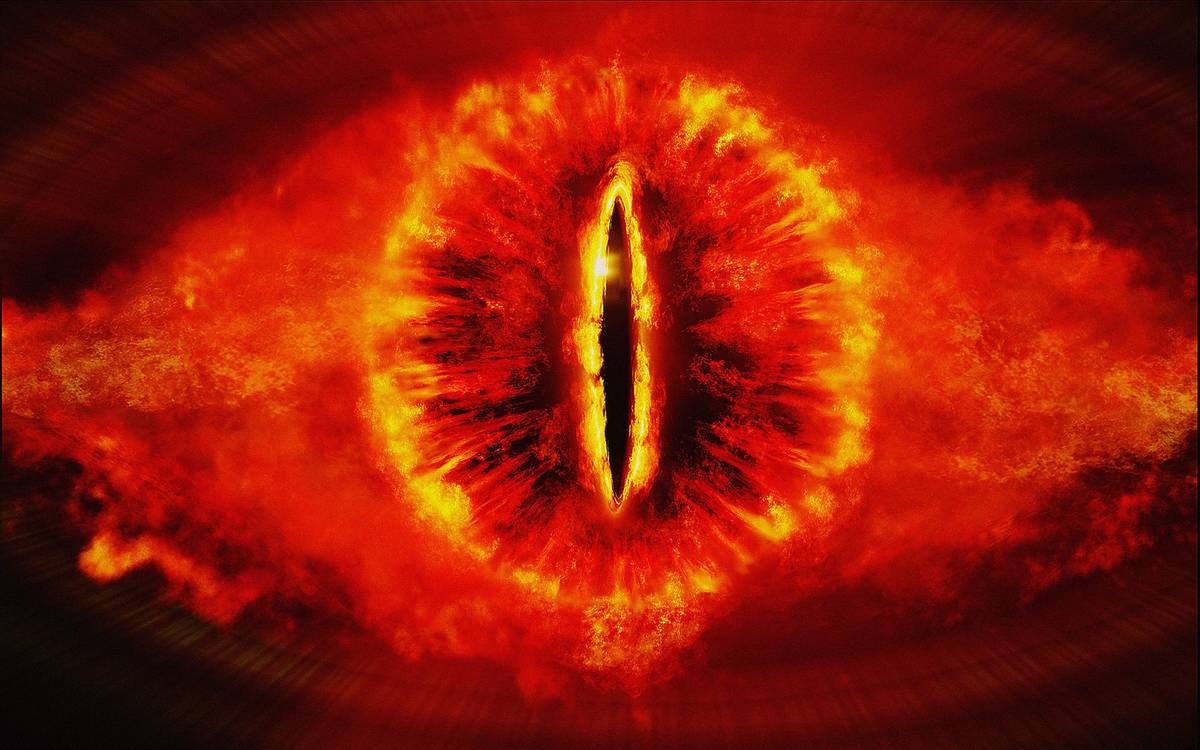Das Auge Saurons aus Der Herr der Ringe