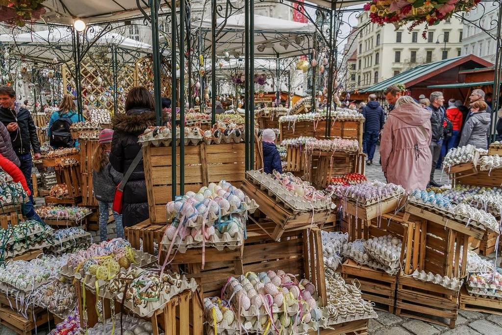 ostermarkt im märz in wien