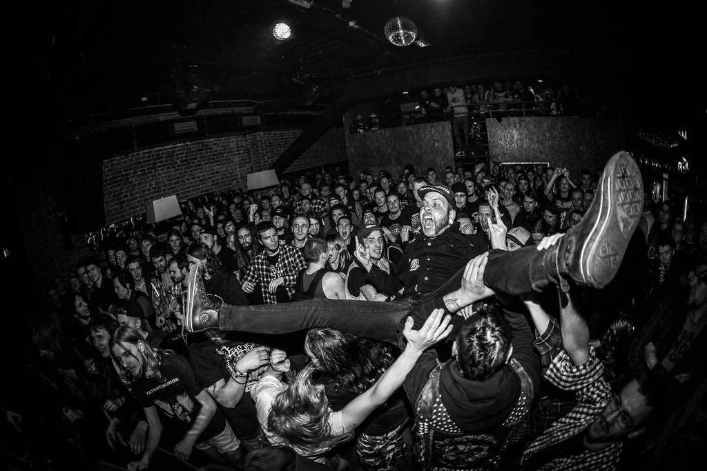 crowd surfer