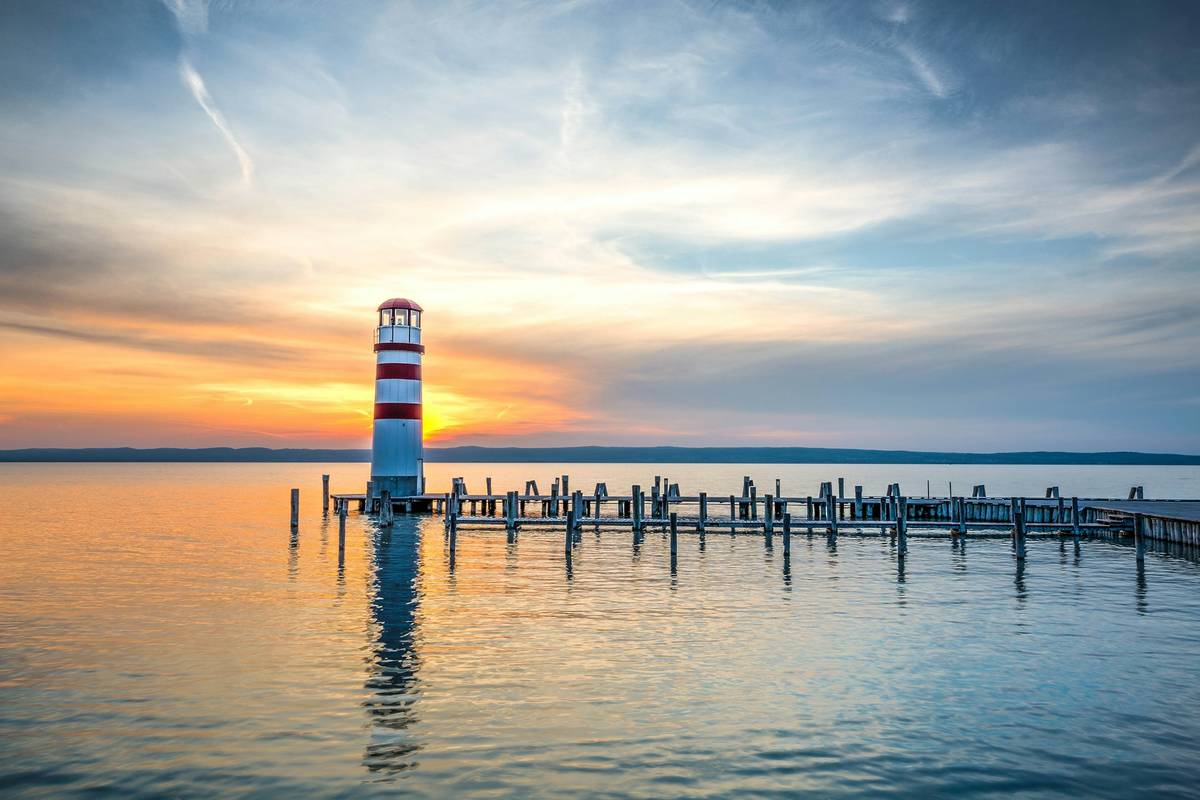 Just 45 minutes from Vienna lies Austria's largest lake, covering an ...