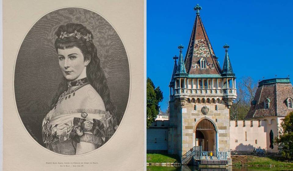 Nur 30 Minuten von Wien: Auf diesem märchenhaften Hof war Sisi nach ihrer Hochzeit. Der Park dahinter ist einer der edelsten Landschaftsgärten in Österreich.