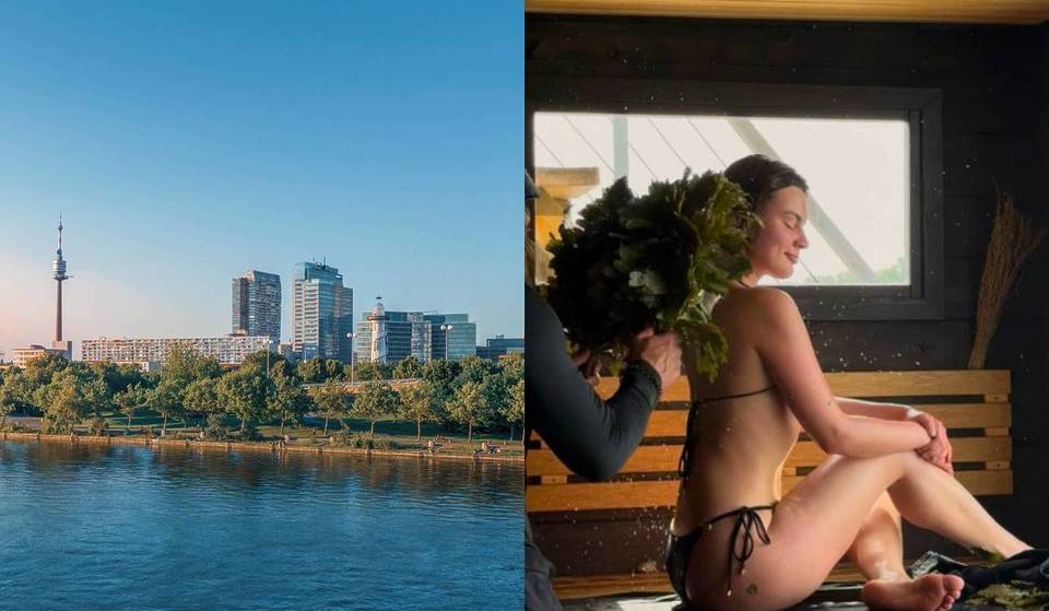 Discover Austria’s first floating sauna right in the heart of Vienna, where you can sweat it out on the river while the skyline passes by.