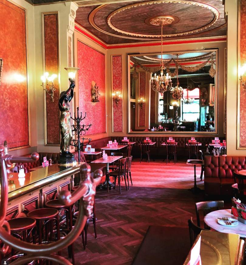 The Savoy Coffee House from the inside