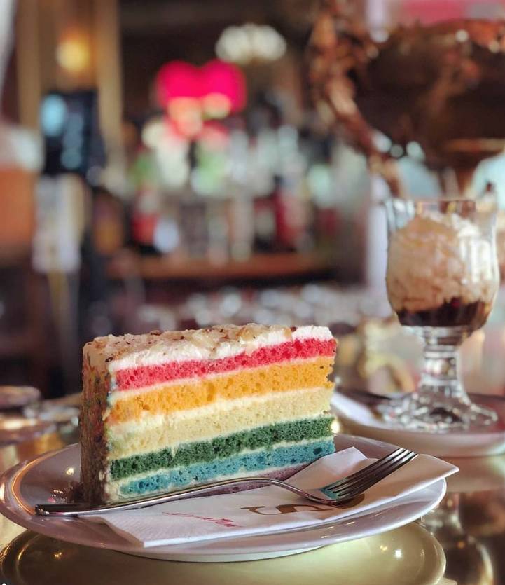 Cakes at the Savoy Coffee House