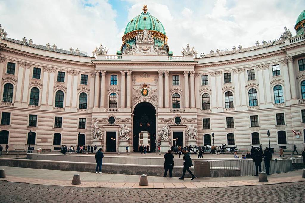 Fassade der Hofburg Wien