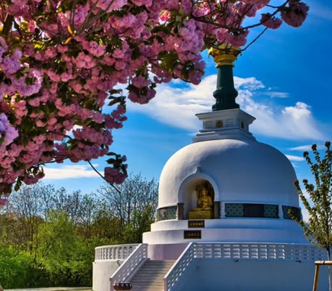 The Peace Pagoda in Vienna