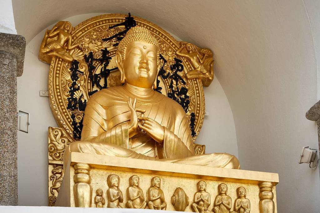 Buddha in the Peace Pagoda
