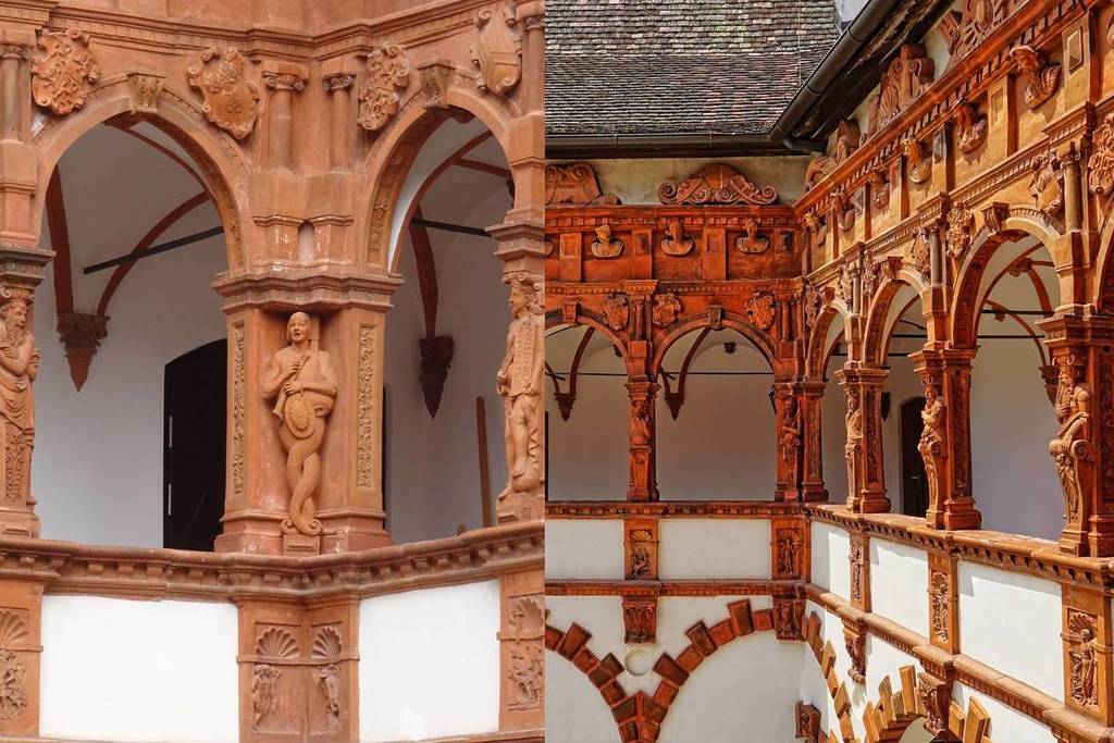 Der Arkadenhof in der Schallaburg