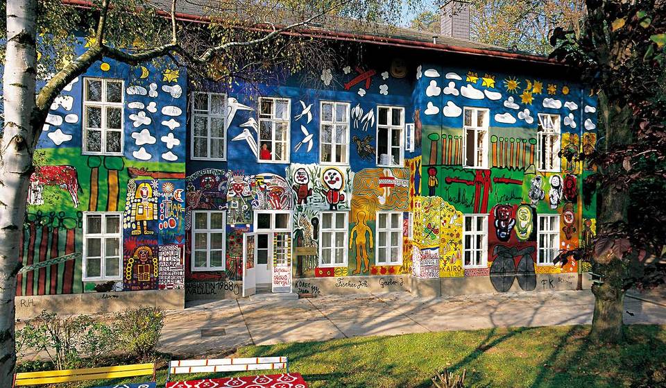 Just under an hour from Vienna, on the grounds of a former state psychiatric hospital, lies one of the world’s most important centers for Art Brut
