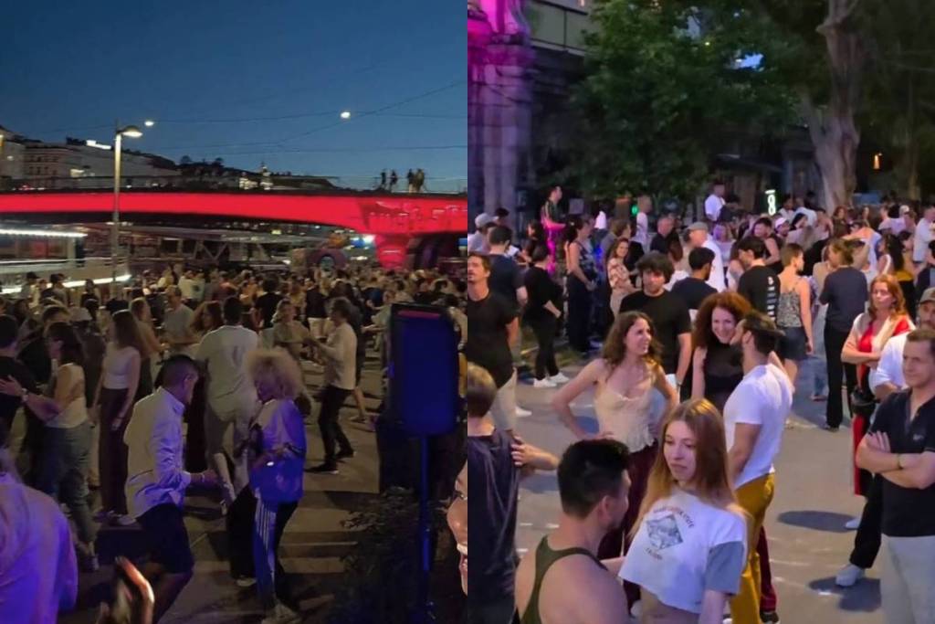 Experience a free outdoor dance class: Twice a week, completely free dance parties take place right in the heart of Vienna on the open street along the Danube Canal