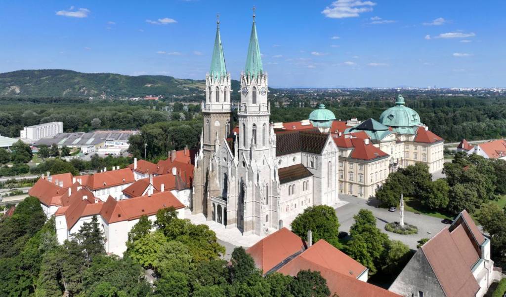 Das Klosterneuburg von oben
