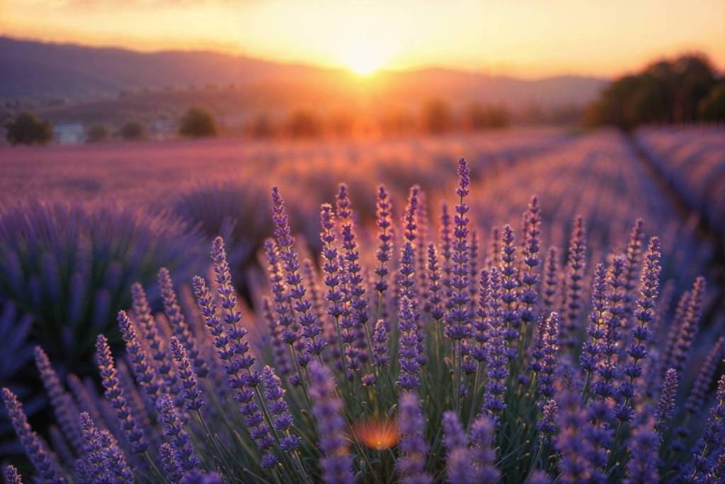 “It looks just like Provence!”—Discover 120 different varieties of flowers with thousands of purple blooms and an intense summer fragrance in this lavender village, just one hour from Vienna.