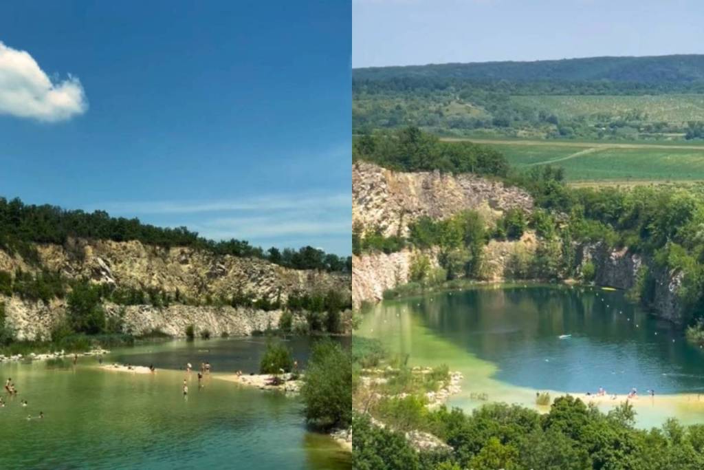 Nur 60 Minuten von Wien entfernt: Entdecke dieses historische Naturbecken für heiße Sommertage mit klarem Wasser und Tagesausflug zu mittelalterlichem Schloss