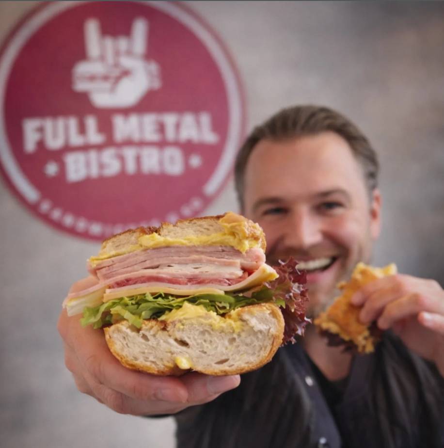 Delicious sandwiches at Full Metal Bistro