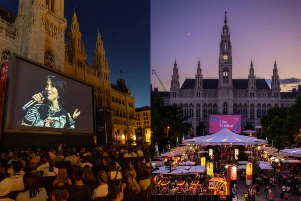 Entdecke Mitten in Wien 65 Sommerabende voller Musik und internationaler Kulinarik bei komplett freiem Eintritt bei dem Open-Air-Kulturfestival Europas