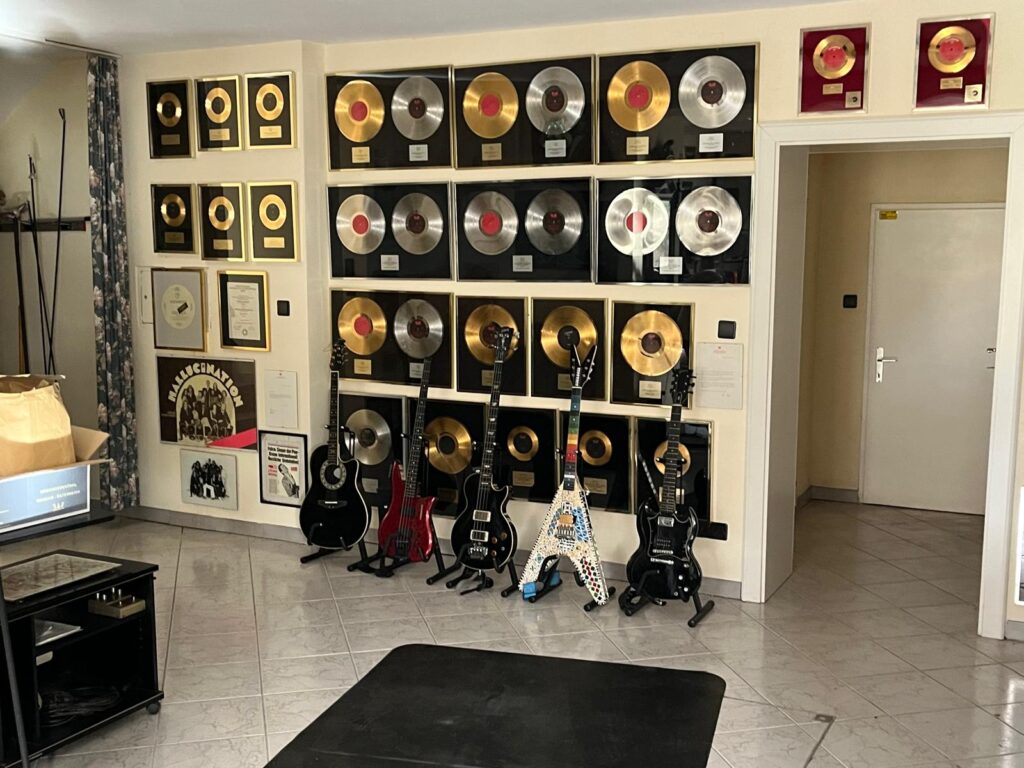 Records at the Falco Villa
