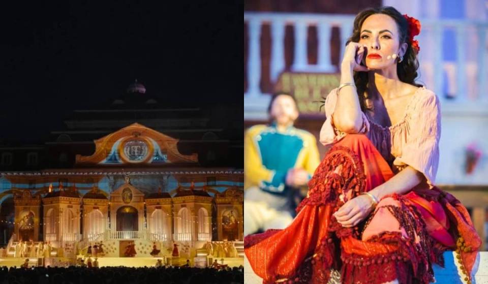 Right in the heart of Vienna, a massive open-air opera arena will host 12 evenings in July featuring an international all-star cast and impressive stage design