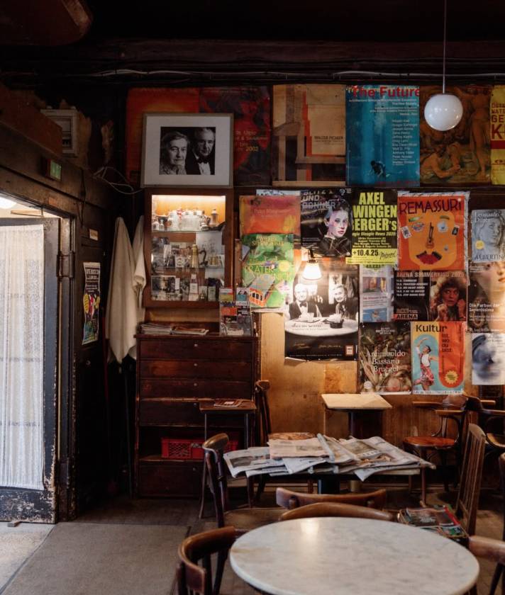 The famous Café Hawelka
