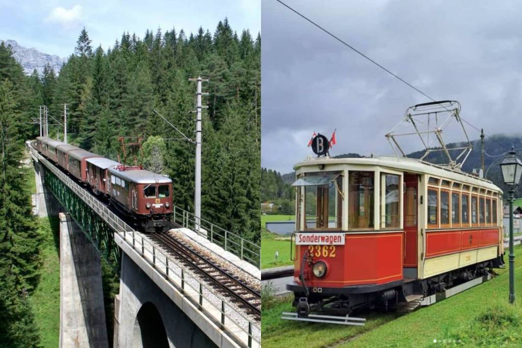 Die Fahrten mit der Bahn zum Erlaufsee