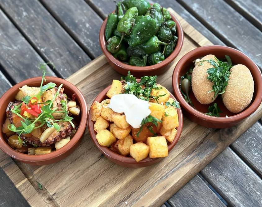 Feine Tapas im Taberna de la Mancha.