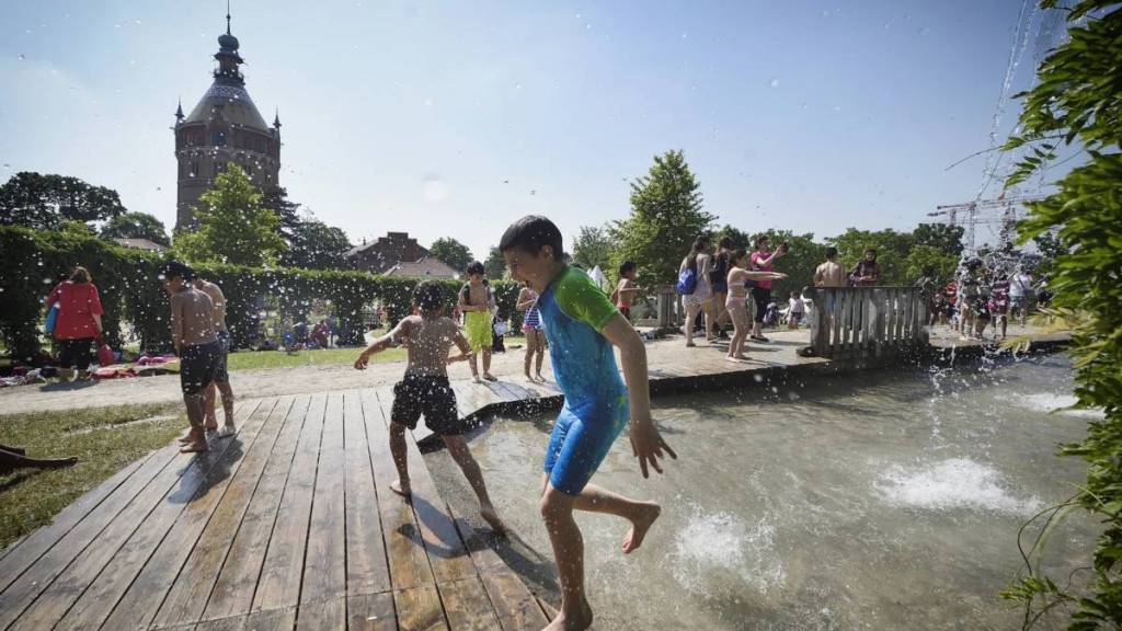 Viel Spaß im Wasserpark am Wasserturm!