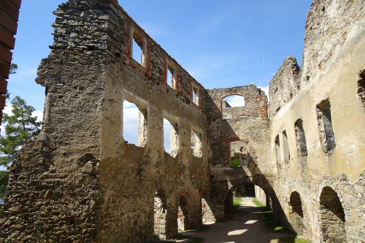 Die Burgruine Dobra