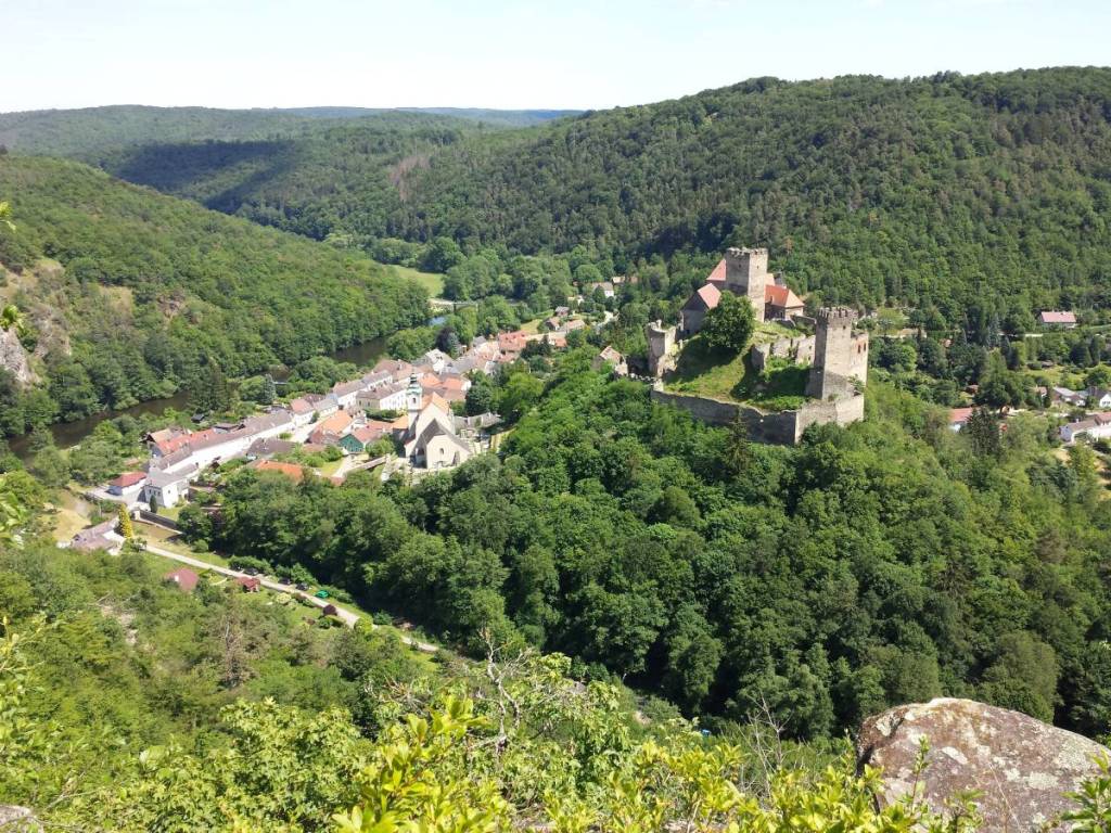 The Town and Castle of Hardegg