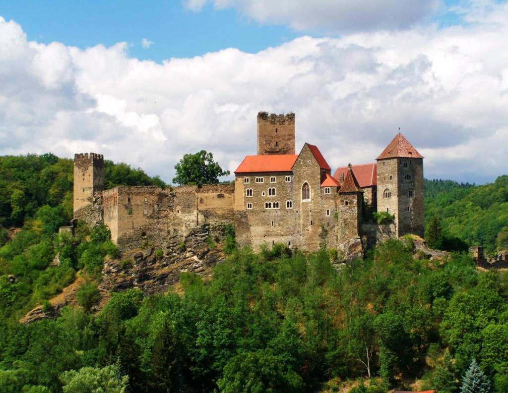The historic Hardegg Castle