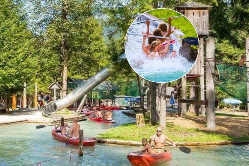 “Probably the best insider tip for beating the heat”: Discover this hidden water adventure park just 2.5 hours from Vienna for only €16—perfect for cooling off the whole family, with water rafting and a go-kart track